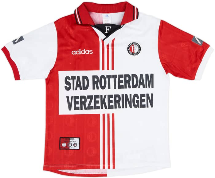 1997-98 Feyenoord Home Shirt - 8/10 - (XL.Boys)
