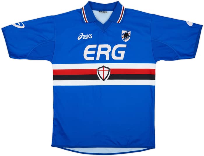 2003-04 Sampdoria Home Shirt - 8/10 - (XL)