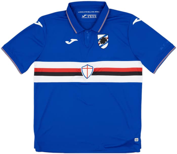 2019-20 Sampdoria Home Shirt - 10/10 - (XXL)