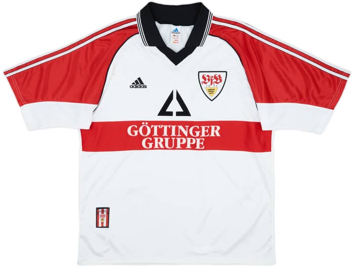 1997-98 Stuttgart Home Shirt - 6/10 - (XL)