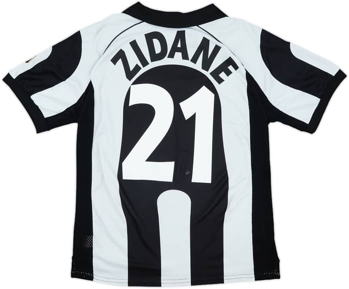 1997-98 Juventus Centenary Home Shirt Zidane #21 - 5/10 - (S)