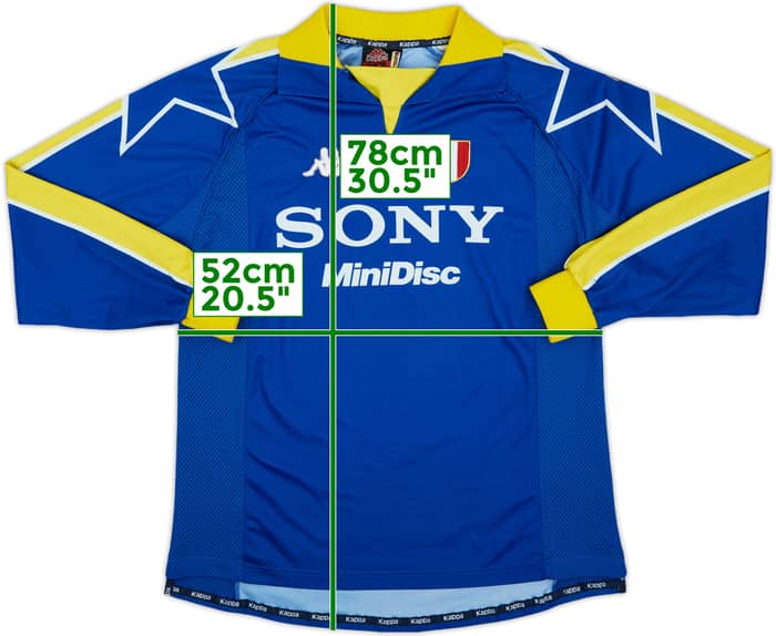 1997-98 Juventus Third L/S Shirt - 8/10 - (L)