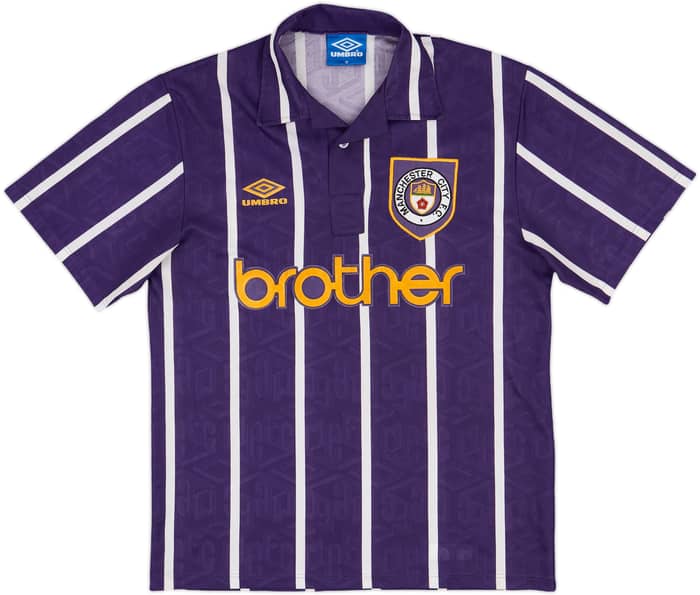 1993-94 Manchester City Away Shirt - 8/10 - (M)