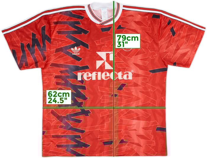 1992-93 Nurnberg Home Shirt - 6/10 - (XL/XXL)
