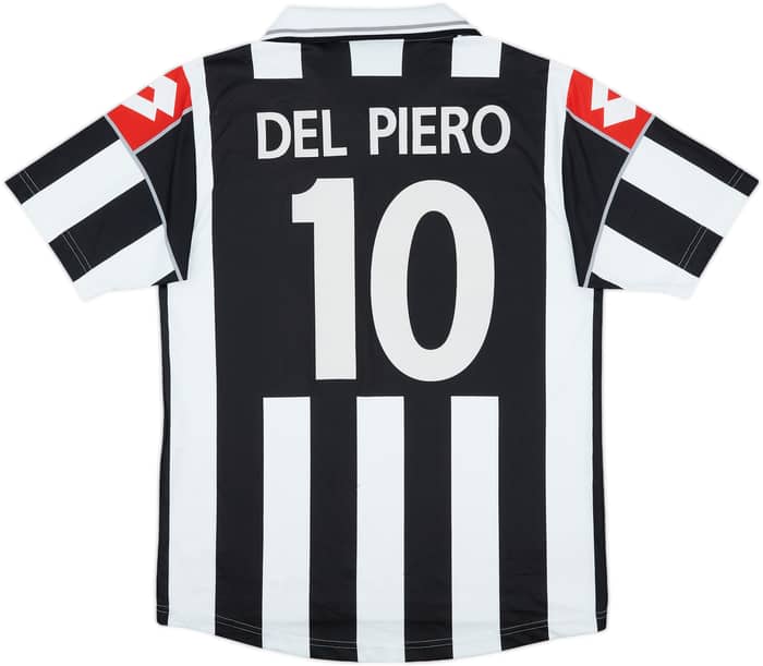2000-01 Juventus Home Shirt Del Piero #10 - 7/10 - (L)