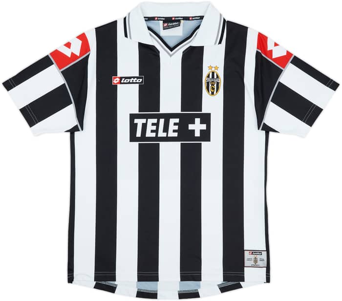 2000-01 Juventus Home Shirt Del Piero #10 - 7/10 - (L)