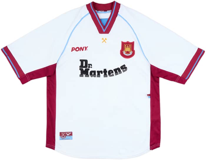 1998-99 West Ham Away Shirt Di Canio #10 - 7/10 - (L)