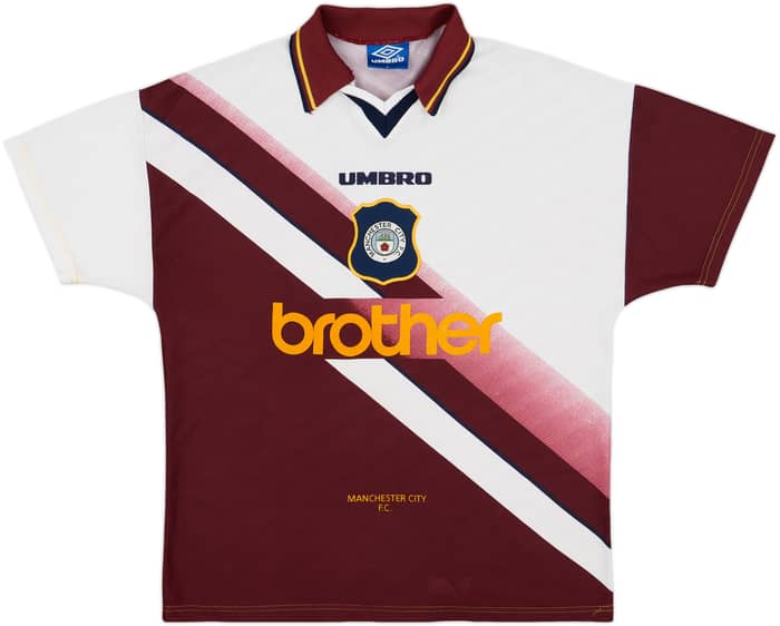 1996-97 Manchester City Away Shirt - 8/10 - (L)