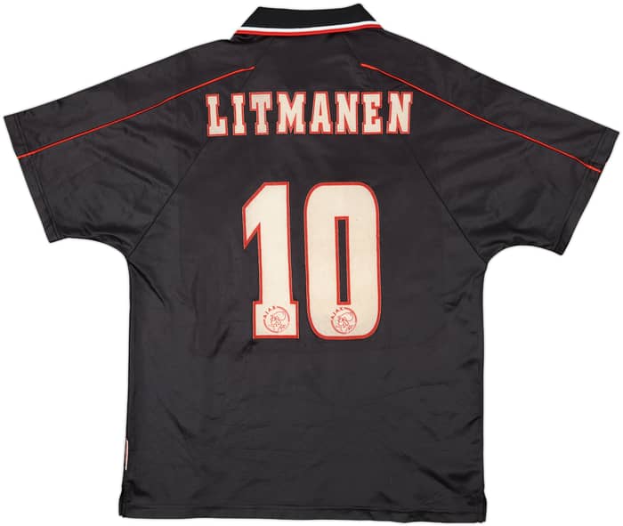 1998-99 Ajax Away Shirt Litmanen #10 - 6/10 - (M)