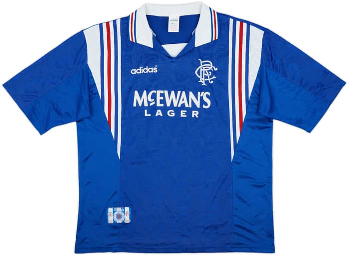 1996-97 Rangers Home Shirt - 9/10 - (XL)