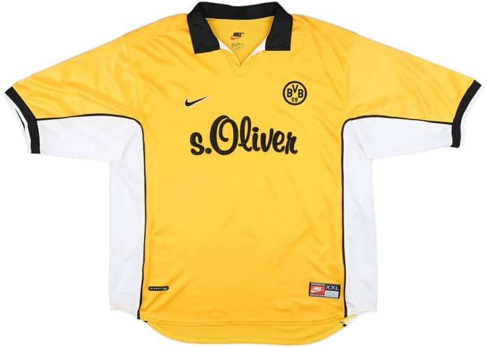 1998-00 Borussia Dortmund Home Shirt - 7/10 - (XXL)