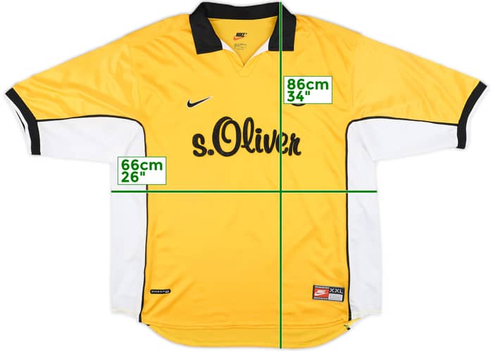 1998-00 Borussia Dortmund Home Shirt - 7/10 - (XXL)