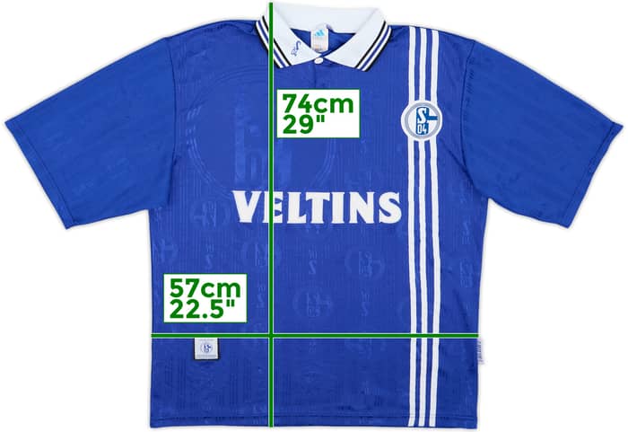1997-98 Schalke Home Shirt - 7/10 - (L)