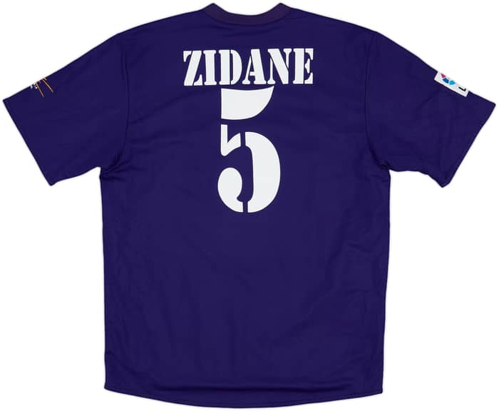 2001 Real Madrid Third Shirt Zidane #5 - 9/10 - (L)