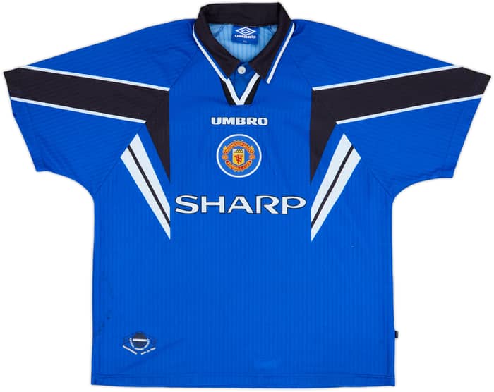 1996-98 Manchester United Third Shirt Keane #16 - 8/10 - (XXL)