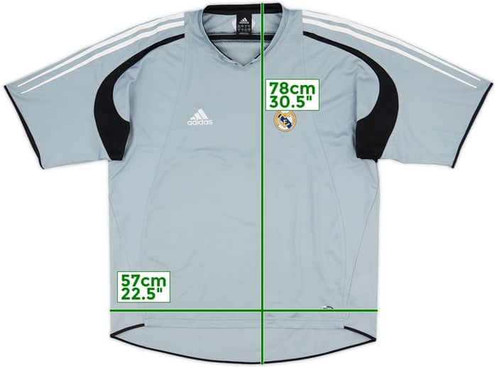 2004-05 Real Madrid adidas Training Shirt - 10/10 - (L/XL)