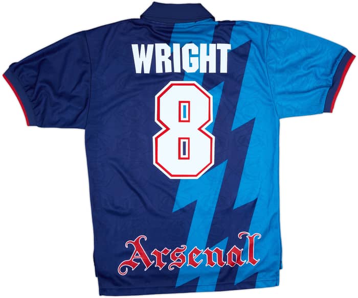 1995-96 Arsenal Away Shirt Wright #8 - 9/10 - (S)