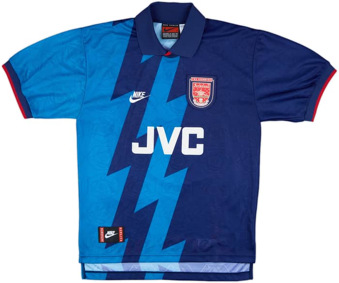 1995-96 Arsenal Away Shirt Wright #8 - 9/10 - (S)