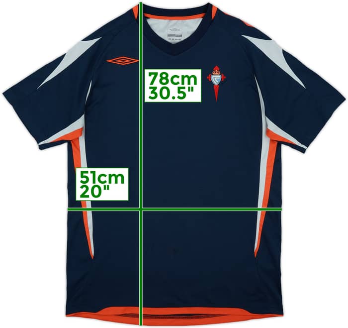 2008-09 Celta Vigo Umbro Training Shirt - 8/10 - (L)