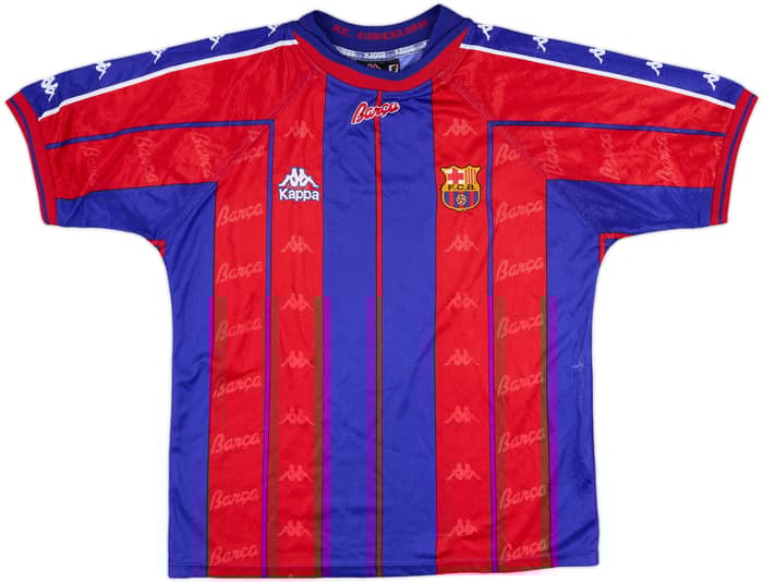 1997-98 Barcelona Home Shirt - 8/10 - (S)