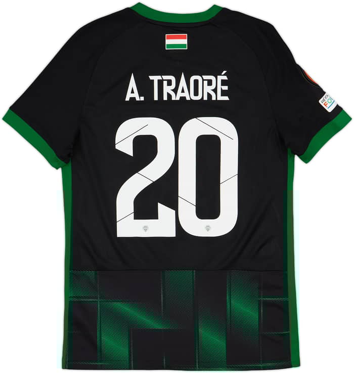 2022-23 Ferencvaros Away Shirt Traore #20 - 9/10 - (M)