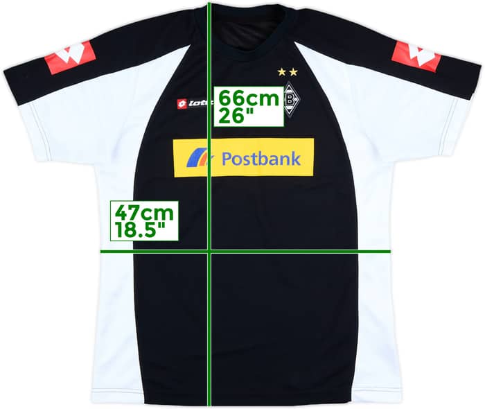 2009-10 Borussia Monchengladbach Lotto Training Shirt - 7/10 - (XL.Boys)