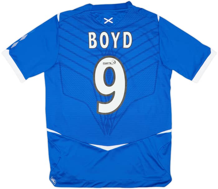 2008-09 Rangers Home Shirt Boyd #9 - 9/10 - (S)
