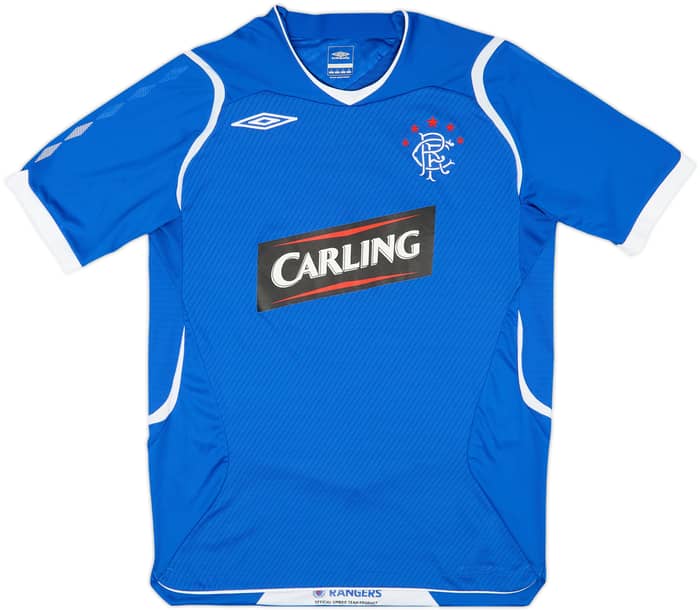 2008-09 Rangers Home Shirt Boyd #9 - 9/10 - (S)