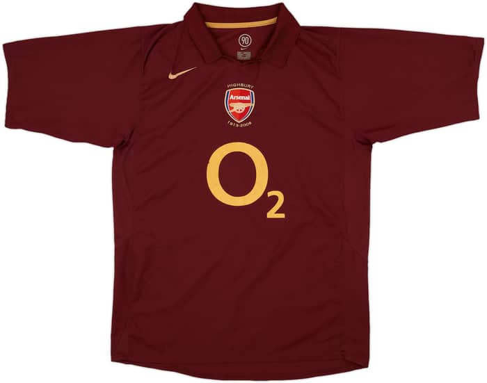 2005-06 Arsenal Home Shirt Henry #14 - 7/10 - (L)