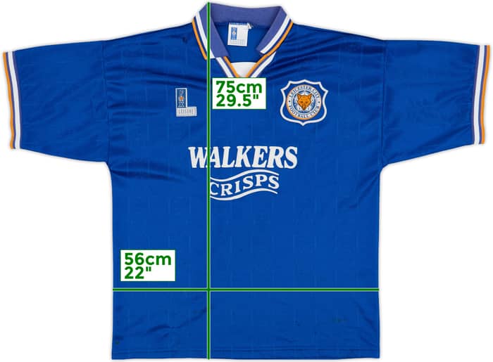 1994-96 Leicester Home Shirt - 5/10 - (L)