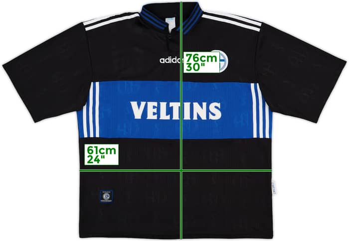 1997-98 Schalke Away Shirt - 8/10 - (XL)