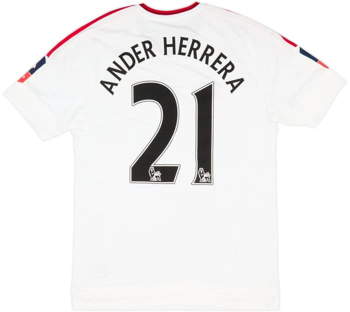 2015-16 Manchester United Away Shirt Ander Herrera #21 - 5/10 - (M)