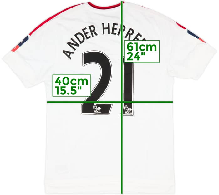 2015-16 Manchester United Away Shirt Ander Herrera #21 - 5/10 - (M)