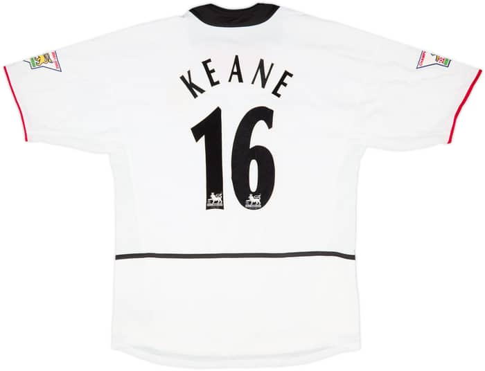 2002-03 Manchester United Away Shirt Keane #16 - 8/10 - (M)