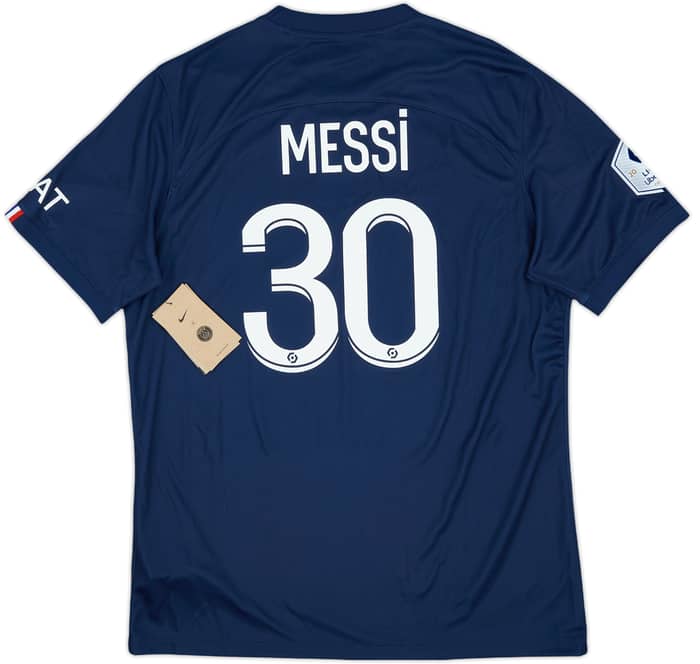 2022-23 Paris Saint-Germain Home Shirt Messi #30 (L)