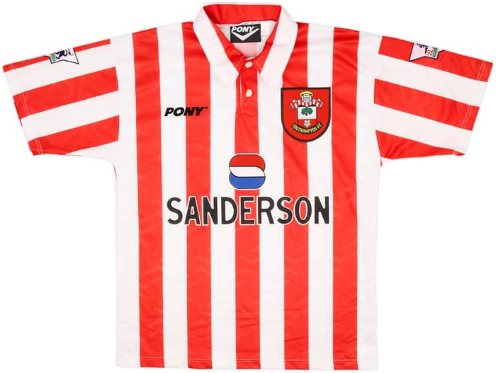 1995-97 Southampton Home Shirt Le Tissier #7 - 8/10 - (M)