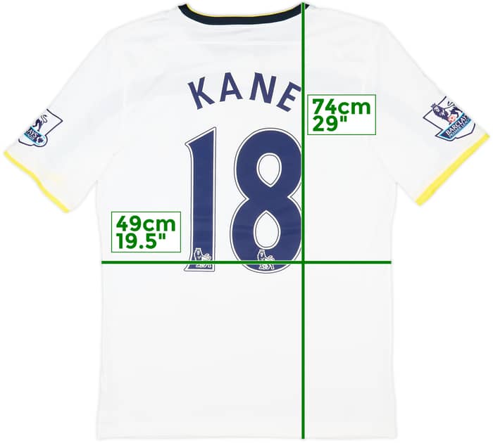 2014-15 Tottenham Home Shirt Kane #18 - 9/10 - (L)