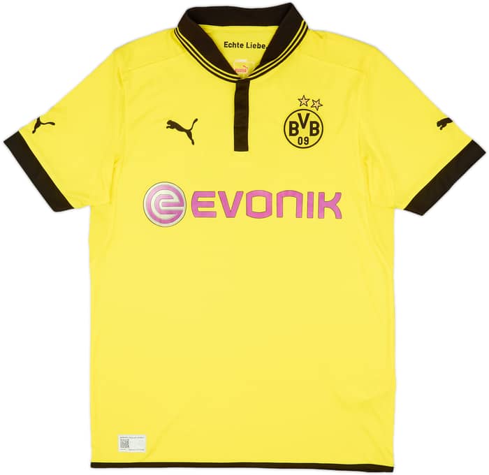 2012-13 Borussia Dortmund Home Shirt Lewandowski #9 - 9/10 - (L)