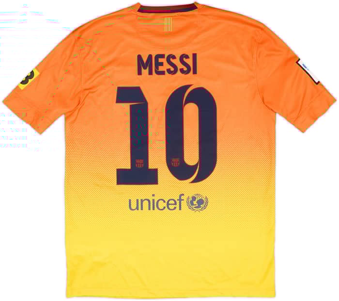 2012-13 Barcelona Away Shirt Messi #10 - 9/10 - (M)