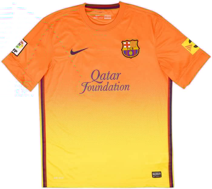 2012-13 Barcelona Away Shirt Messi #10 - 9/10 - (M)