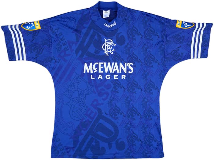 1994-96 Rangers Home Shirt Gascoigne #8 - 9/10 - (M/L)