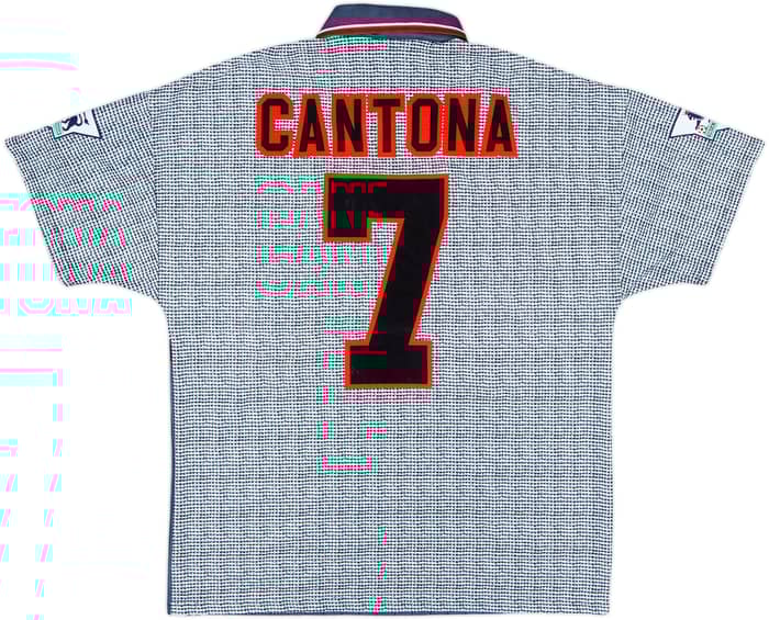 1995-96 Manchester United Away Shirt Cantona #7 - 9/10 - (M)