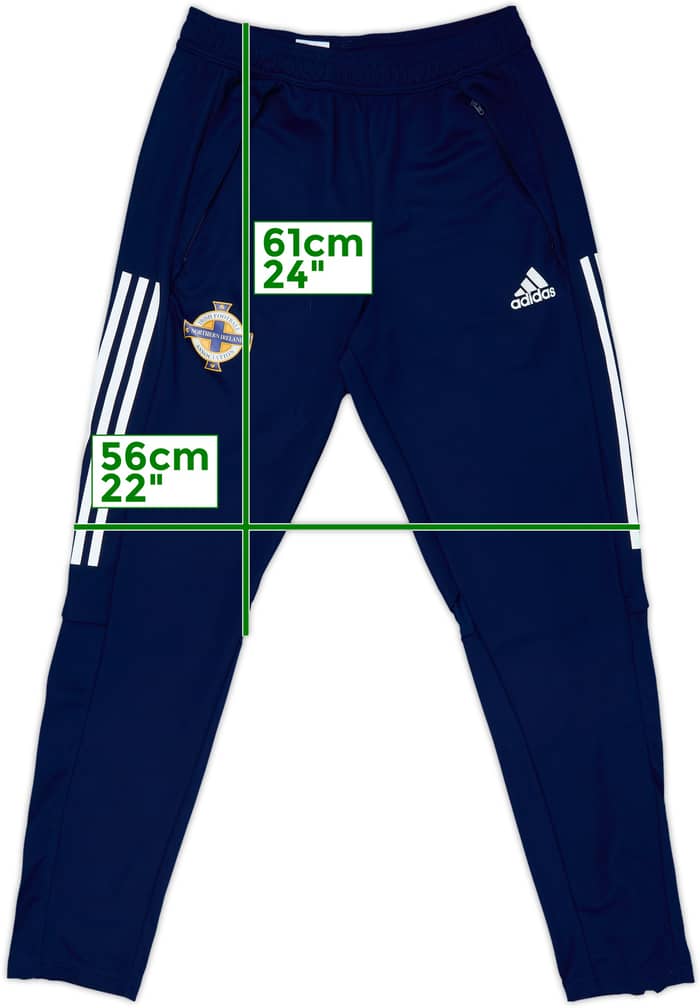 2020-21 Northern Ireland adidas Track Pants/Bottoms - 6/10 - (M)