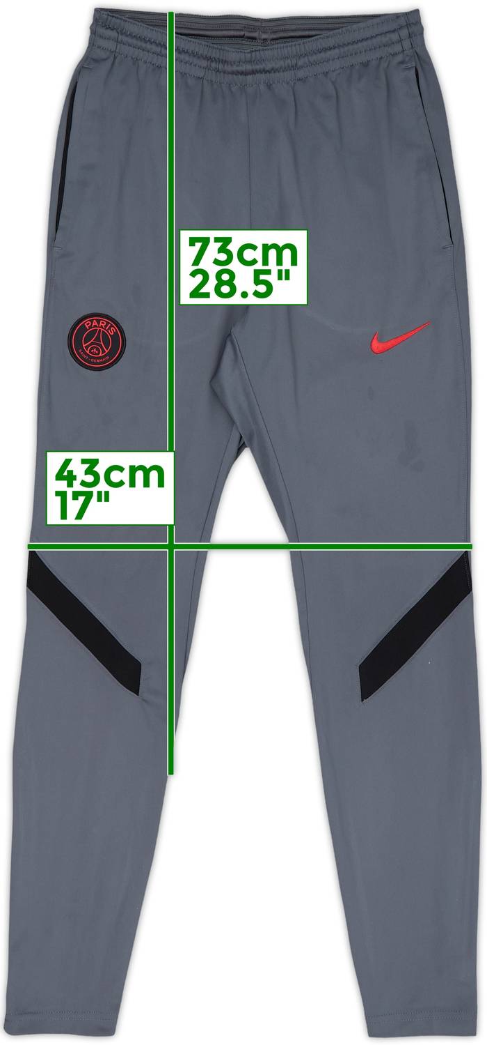 2021-22 Paris Saint-Germain Nike Track Pants/Bottoms - 6/10 - (S)