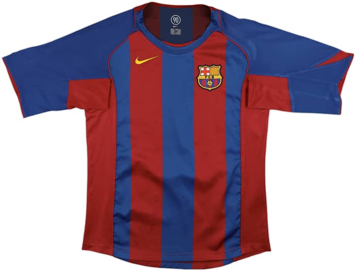 2005-06 Barcelona Home Shirt Messi #30 - 8/10 - (M)