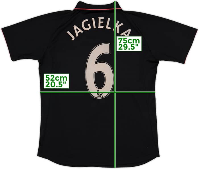 2009-10 Everton Away Shirt Jagielka #6 - 7/10 - (L)