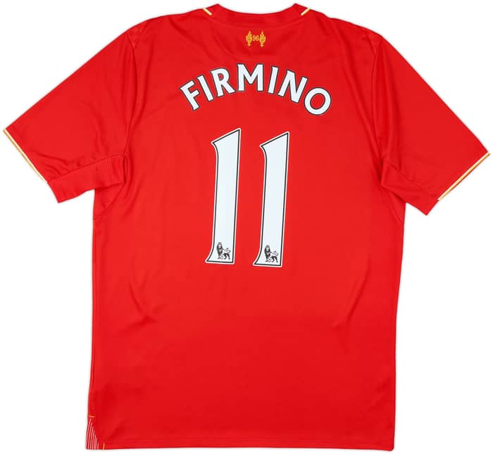 2015-16 Liverpool Home Shirt Firmino #11 - 6/10 - (M)