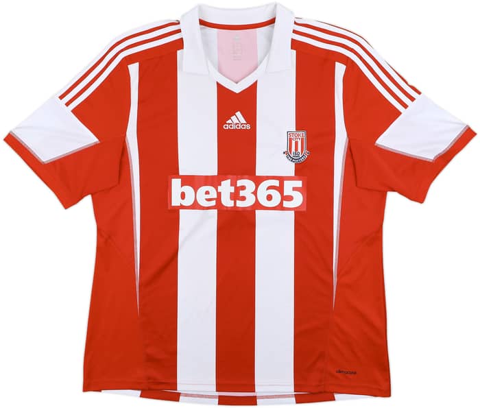 2013-14 Stoke City '150 Years' Home Shirt Crouch #25 - 6/10 - (XL)