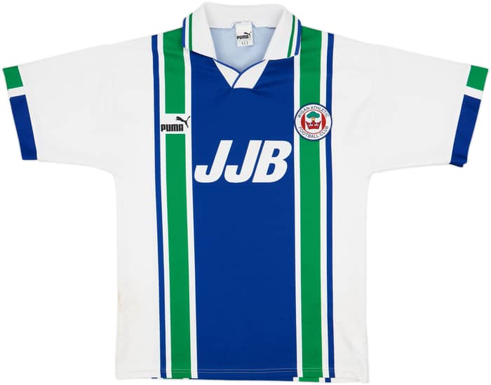 1995-98 Wigan Home Shirt - 6/10 - (L)