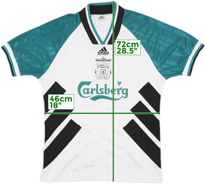 1993-95 Liverpool Away Shirt - 7/10 - (M)